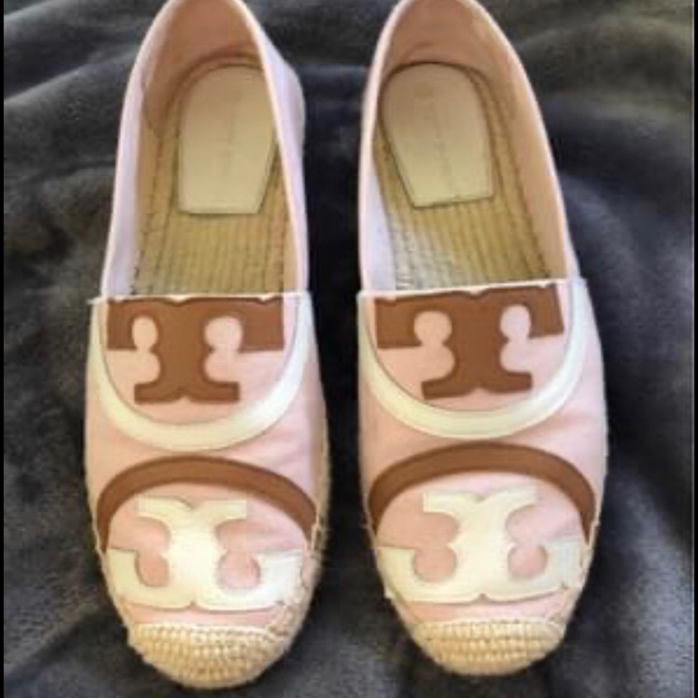 FREE SHIPPING🌟LIKE NEW🌟 Pink & Tan Espadrilles